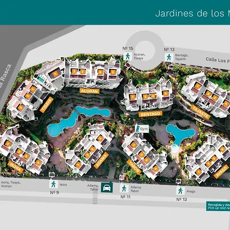 Jardines - Acoran 2-5 Vista Reserva Natural 1b Holiday home Arona (Tenerife)